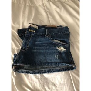 Hollister denim shorts